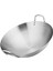 Çelik Yuvarlak Dip Wok Çift Tutar Çıkarılmış Yumurtalar Için Temizlenmesi Kolay Dayanıklı 26CM (Yurt Dışından) 2