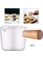 Mini Yüksek Borosilikat Cam Süt Pot Çorbası Salata Tenceresi Sos Tavan Kenarlığı 50ML (Yurt Dışından) 5