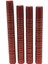 100XPVC Kullanım Amaçlı Şişeıcı, 32MM -Bordo(Altın Üst Şeritler) 32MM -Bordo(Altın Üst Şeritler) 60MM Yükseklik (Yurt Dışından) 2