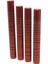 100XPVC Kullanım Amaçlı Şişeıcı, 32MM -Bordo(Altın Üst Şeritler) 32MM -Bordo(Altın Üst Şeritler) 60MM Yükseklik (Yurt Dışından) 5