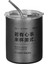 Içecek Suyu Içecekleri Için Kapaklı Straw Kahve Fincanları 320ML Koyu Gri Termal Kahve Kupaları (Yurt Dışından) 2