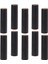 100PCS Şişe Isı Büzülme Sızdırmazlıkları Finialler Sızdırmazlık Kapakları 30MM Siyah (Yurt Dışından) 2