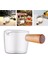 Mini Yüksek Borosilikat Cam Süt Pot Çorbası Salata Tenceresi Sos Tavan Kenarlığı 100ML (Yurt Dışından) 3