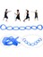 7 Delik Elastik Silikon Fitness Pilates Egzersiz Yoga Direnç Bandı Halat (Yurt Dışından) 1