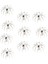 10 Jig Kancaları Balıkçılık Mürekkepbalığı Kollu Jig Cazibesi 4.0 cm (Yurt Dışından) 5