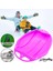 Kar Kızağı Çocuk Kızağı Sledge Luge Kış Oyuncak Snowboard Sleigh Çocuk Pembe (Yurt Dışından) 4