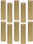 100PCS Şişe Isı Büzülme Sızdırmazlıkları Finialler Sızdırmazlık Kaplar 30MM Altın (Yurt Dışından) 3