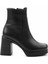 Siyah Kadın Bot & Bootie K02420035109 5