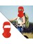 Balaclava Baş Örtüsü Güneş Korumalı Eşarp Kırmızı (Yurt Dışından) 1