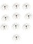10 Jig Kancaları Balıkçılık Mürekkepbalığı Kollu Jig Cazibesi 2.8 cm (Yurt Dışından) 2