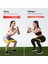 Direnç Bantları, Kadın ve Erkekler Için Egzersiz Egzersiz Bantları, Ganimet Bacakları Için 5 Set Streç Bant, Pilates Esnek Bantları (Yurt Dışından) 4