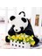 Karikatür Panda Omuz Büyük Doldurulmuş Panda (Yurt Dışından) 5