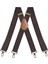Jartiyer Askılı Pantolon 4 Klips x Şekilli 3,5 cm Genişliğinde (Yurt Dışından) 4