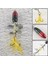 Uzun Döküm Spinner Yem Balıkçılık Cazibesi Çift Kuyruk Pervane Alabalık Sazan Yayın Balığı Yapay Buz Balıkçılık Lures 10G (Yurt Dışından) 5