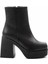 Siyah Kadın Bot & Bootie K02420035009 2