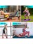 Adet Direnç Bantları, Elastici Fitness Bantları 5 Seviye Gücü Bantları Ev Spor Salonu Direnç Döngü Egzersiz Bantları Taşıma Çantası ile (Yurt Dışından) 3