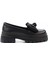 Siyah Kadın Loafer Ayakkabı K01411078109 5
