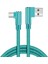 A6 Çoklu Şarj Adaptörü 4 Port + J11 Type-C 90 Derece 2.4A Şarj Kablosu -1mt 3