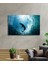 Yunus Balığı Cam Tablo Dolphin 2