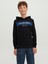 Jack & Jones Logo Baskili Kapüsonlu Sweatshirt - Çocuk 2