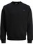 Jack & Jones Bisiklet Yaka Minimal Logolu Sweatshirt - Büyük Beden 1