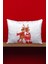 Çift Taraflı 35X50 Kırmızı Geyik Yılbaşı Temalı Dijital Baskılı Kırlent Kılıfı -CGH1361-3550 1