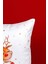 Çift Taraflı 35X50 Kırmızı Geyik Yılbaşı Temalı Dijital Baskılı Kırlent Kılıfı -CGH1361-3550 2