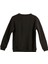 Funky Crewneck Kids Siyah Baskılı Çocuk Sweatshirt 3