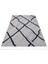 Mgarr Gri Geometrik Polyester Makine Halısı 5