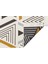 Neunkirchen Sarı Geometrik Pamuk Makine Halısı 5