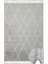 Perugia Gri Geometrik Mikropolyester Makine Halısı 1