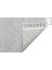 Naxxar Gri Geometrik Mikropolyester Makine Halısı 4