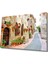 Çiçekli Sokak Cam Tablo Flower Streets 1