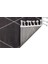 Modena Siyah Geometrik Mikropolyester Makine Halısı 5