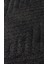 Mtarfa Siyah Geometrik Mikropolyester Makine Halısı 5