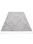 Mosta Gri Geometrik Polyester Makine Halısı 5