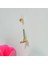 Turuncu Kelebekli Çelik Piercing Helix Kıkırdak Conch Lob Gold 4