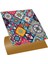 Kendinden Yapışkanlı Pembe Karo Desenli Pvc Karo 30X30 cm (56 Adet) 5m2 1