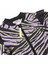 Kız Bebek Zebra Desenli Fermuarlı Sweatshirt 3