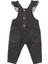 Kız Bebek Kolları Fırfırlı Denim Salopet 1