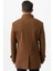 Grosseto 5061 Slim Fit Dik Yakalı Patlı Pamuklu Kaban Camel 5