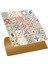 Kendinden Yapışkanlı Modern Karo Desenli Pvc Karo 30X30 cm (11 Adet) 1m2 1