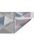Leobendorf Mavi Geometrik Pamuk Makine Halısı 5