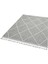 Simi Valley Gri Geometrik Polipropilen Makine Halısı 3