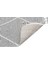 Simi Valley Gri Geometrik Polipropilen Makine Halısı 4