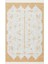 Purgstall Sarı Geometrik Pamuk Makine Halısı 1