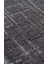 Gudja Antrasit Geometrik Polyester Makine Halısı 4