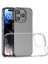 Apple Iphone 15 Pro Max Kılıf Ultra Korumalı Şeffaf Coss Silikon 4