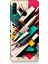 Huawei P30 Lite Uyumlu Silikon Kılıf Renkli Geometrik Desenler 1