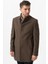 Treviso 4021 Slim Fit Pamuklu Hakim Yaka Palto K.kahve 5